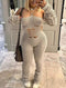 Knit two piece back out